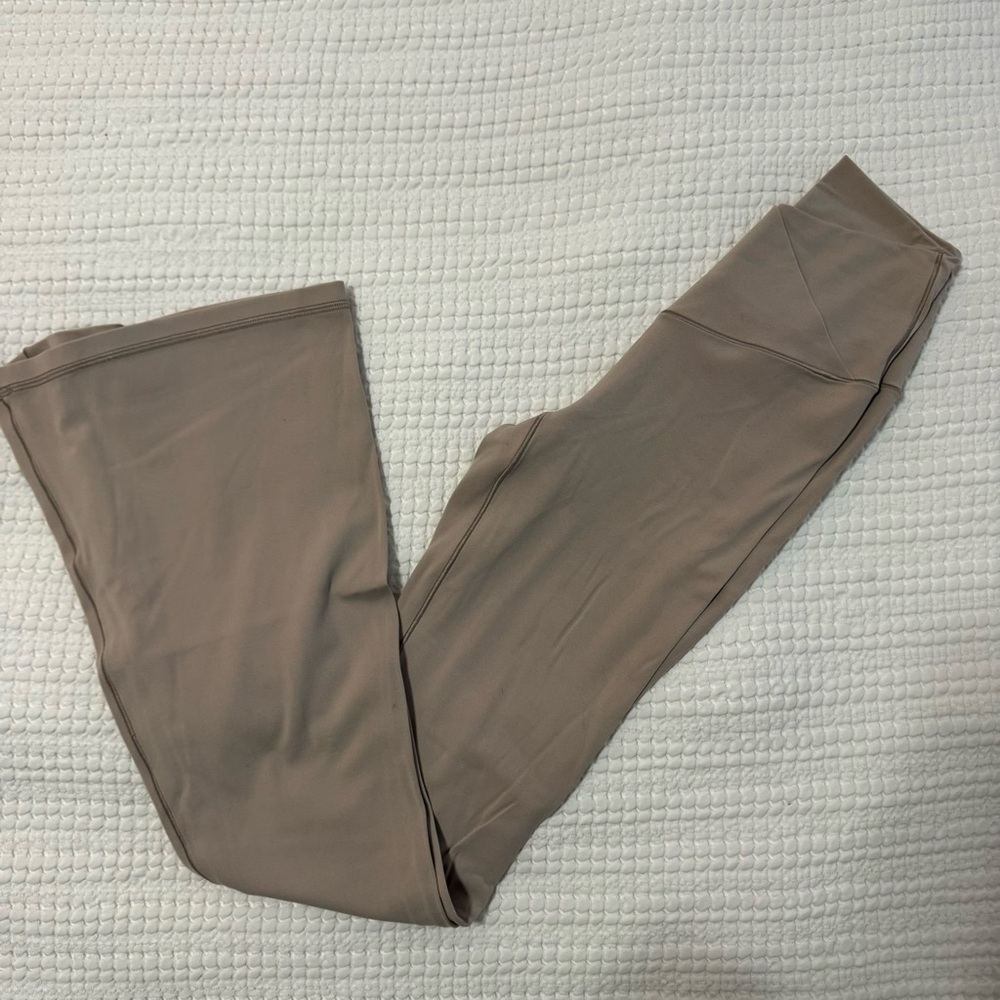 Aerie crossover flare leggings, size S